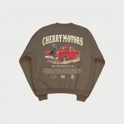 Sweatshirts Cherry C10 Pickup Crewneck (Dusty Brown)