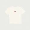 CHERRY Womens American Classic Baby Tee (Cream)