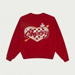CHERRY Romance Crewneck (Cardinal)