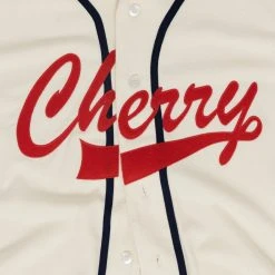 CHERRY Baseball Shirt (Cream) Ready To Wear