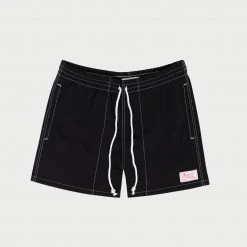 CHERRY Ready To Wear Contrast Swim Shorts (Black)