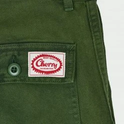 CHERRY Work Cargo Pants (Forest Green) Ready To Wear