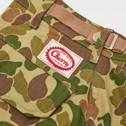 CHERRY Herringbone Duck Camo Pants (Forrest)