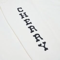CHERRY Athletic Heavyweight L/S Tee (Cream) Tees & Longsleeves