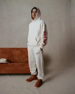 Cherry Flavor Sweatpants (Cream)