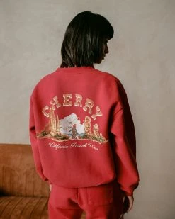 CHERRY Ranchwear Crewneck (Espresso)