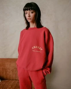 CHERRY Ranchwear Crewneck (Cardinal) Sweatshirts 8 CHERRY Ranchwear Crewneck (Cardinal) Sweatshirts