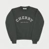 CHERRY Athletic Crewneck (Off Black) Sweatshirts