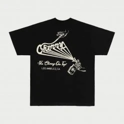CHERRY Auto Paint T-Shirt (Faded Black)