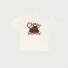 CHERRY Bull Dog Baby Tee (Cream) Womens