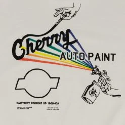 CHERRY Auto Paint Midweight Crewneck (Cream) Sweatshirts