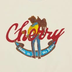 CHERRY Cattleman Inside Out Crewneck (Cream) Sweatshirts