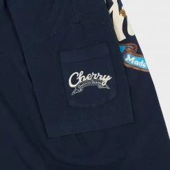 CHERRY Cattleman Cigarette Pocket Tee (Navy)
