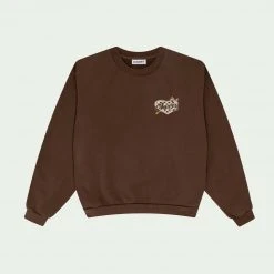 CHERRY Sweatshirts Romance Crewneck (Dusty Brown)