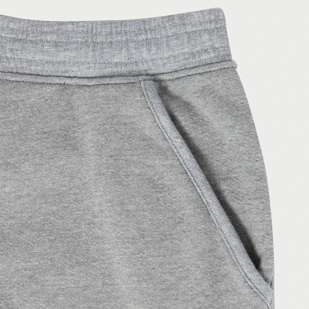 CHERRY Emblem Relaxed Midweight Sweatpants (Heather Grey) 4 CHERRY Emblem Relaxed Midweight Sweatpants (Heather Grey)