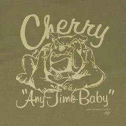 CHERRY Tees & Longsleeves Bull Dog Boxy T-Shirt (Thyme)