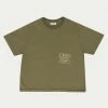 CHERRY Tees & Longsleeves Bull Dog Boxy T-Shirt (Thyme)