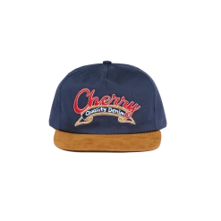 CHERRY Headwear Quality Denim Hat (Navy)