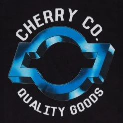 CHERRY Emblem Pocket T-Shirt (Faded Black) Tees & Longsleeves