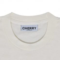 CHERRY Emblem Pocket T-Shirt (Cream)