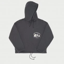 Cherry Valley Ranch Poncho Hoodie (Off Black) Sweatshirts