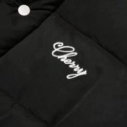 CHERRY Western Puffer Jacket (Black)