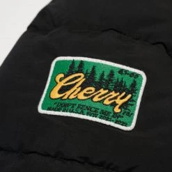 CHERRY Western Puffer Jacket (Black)