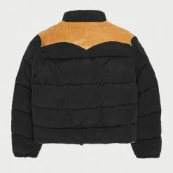 CHERRY Western Puffer Jacket (Black)