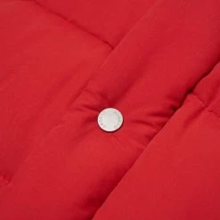 CHERRY Western Puffer Jacket (Red)