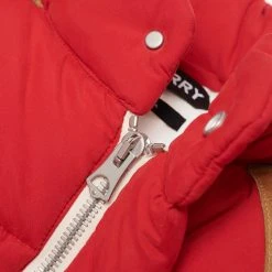 CHERRY Western Puffer Jacket (Red)