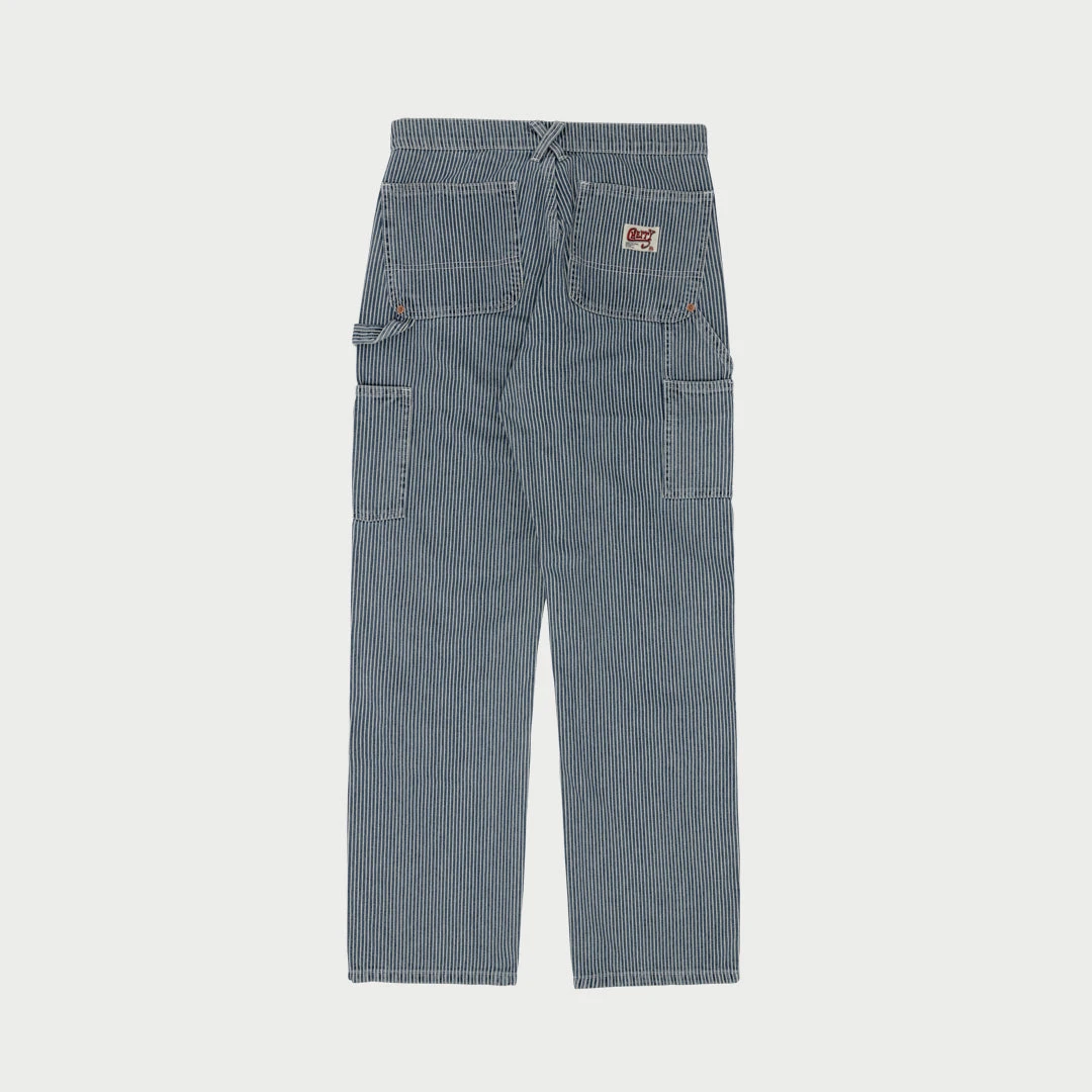 CHERRY Hickory Stripe Double Knee Painter Pants 5 CHERRY Hickory Stripe Double Knee Painter Pants