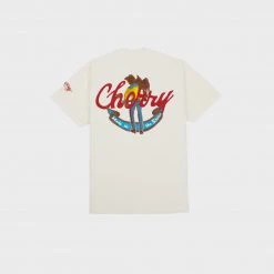 CHERRY Tees & Longsleeves Cattleman Cigarette Pocket Tee (Cream)