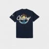 CHERRY Cattleman Cigarette Pocket Tee (Navy) 1 CHERRY Cattleman Cigarette Pocket Tee (Navy)