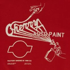 CHERRY Sweatshirts Auto Paint Midweight Crewneck (Chilli)