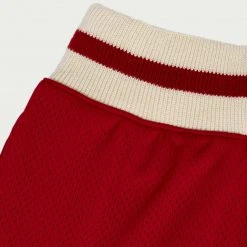 CHERRY Mesh B-Ball Shorts (Red)