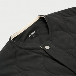 CHERRY Ready To Wear Quilted Shell Jacket (Lava Black)