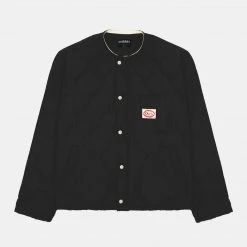 CHERRY Ready To Wear Quilted Shell Jacket (Lava Black)