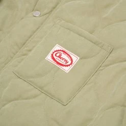 CHERRY Quilted Shell Jacket (Sage) 21 CHERRY Quilted Shell Jacket (Sage)