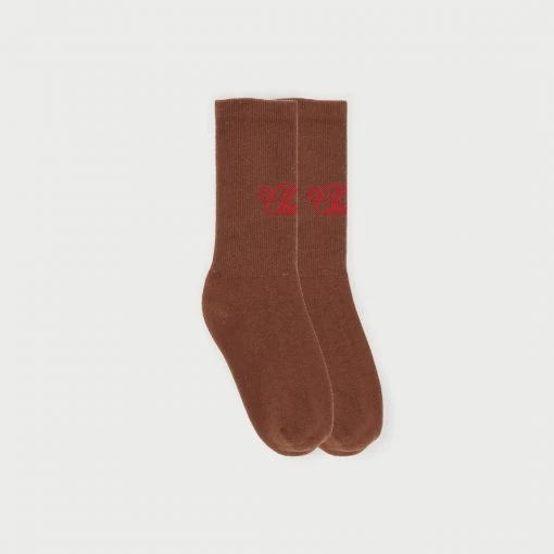 CHERRY American Classic Socks (Brown)