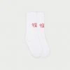 CHERRY Accessories American Classic Socks (White/Red)
