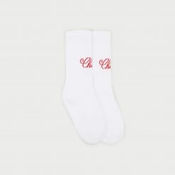 CHERRY Accessories American Classic Socks (White/Red)