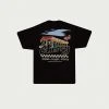 Cherry Diner S/S Pocket Tee (Off Black) Tees & Longsleeves