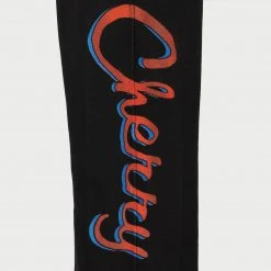 CHERRY Emblem Relaxed Midweight Sweatpants (Faded Black) 14 CHERRY Emblem Relaxed Midweight Sweatpants (Faded Black)