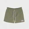 CHERRY Contrast Swim Shorts (Sage) Ready To Wear