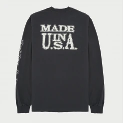 CHERRY Western Rodeo L/S Shirt (Off Black) Tees & Longsleeves