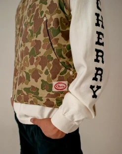 CHERRY Athletic Heavyweight L/S Tee (Cream) Tees & Longsleeves