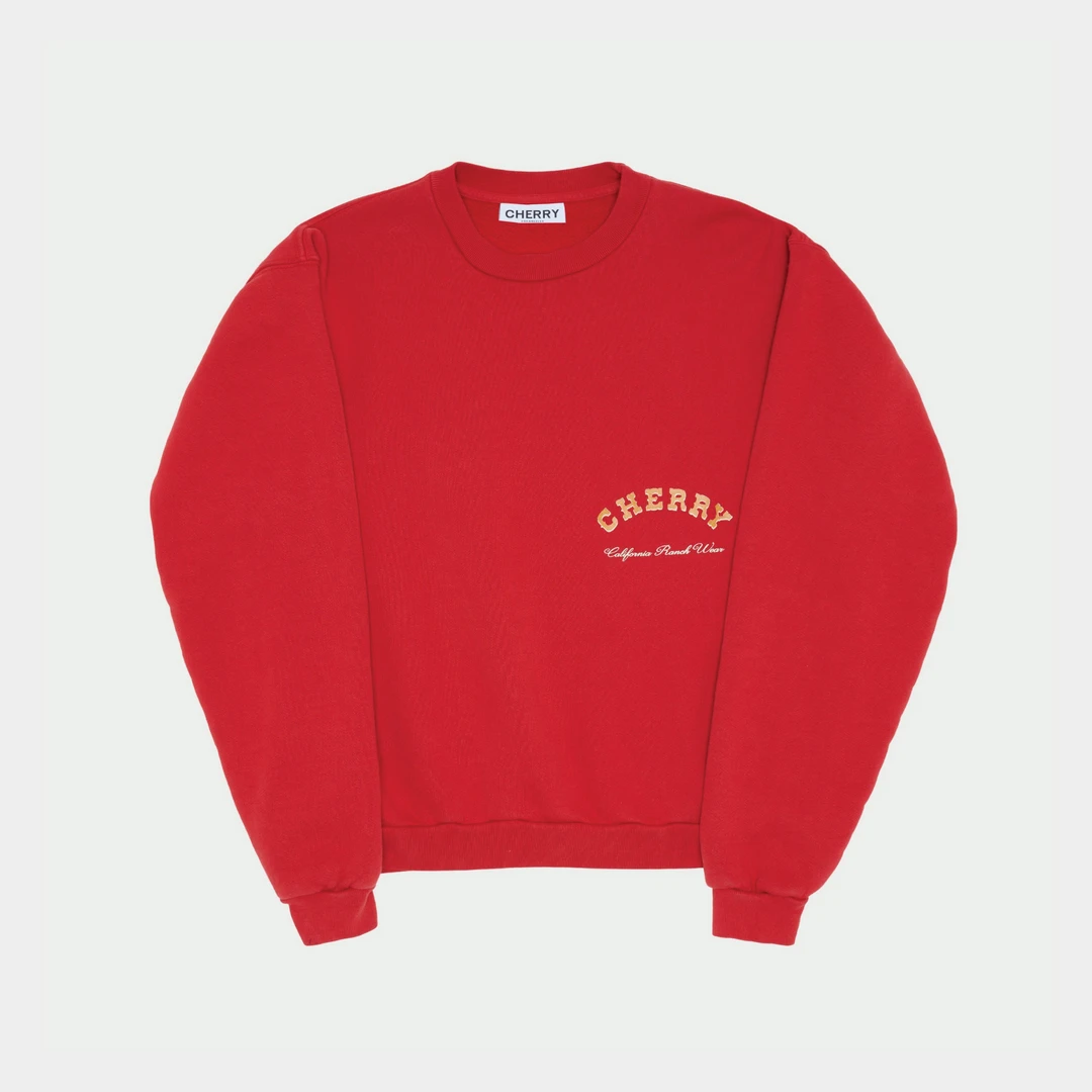 CHERRY Ranchwear Crewneck (Cardinal) Sweatshirts 4 CHERRY Ranchwear Crewneck (Cardinal) Sweatshirts