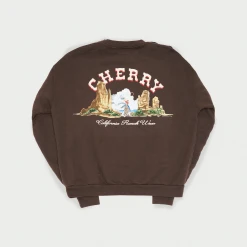 CHERRY Ranchwear Crewneck (Espresso)