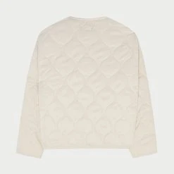 CHERRY Quilted Shell Jacket (Ivory) Ready To Wear 13 CHERRY Quilted Shell Jacket (Ivory) Ready To Wear