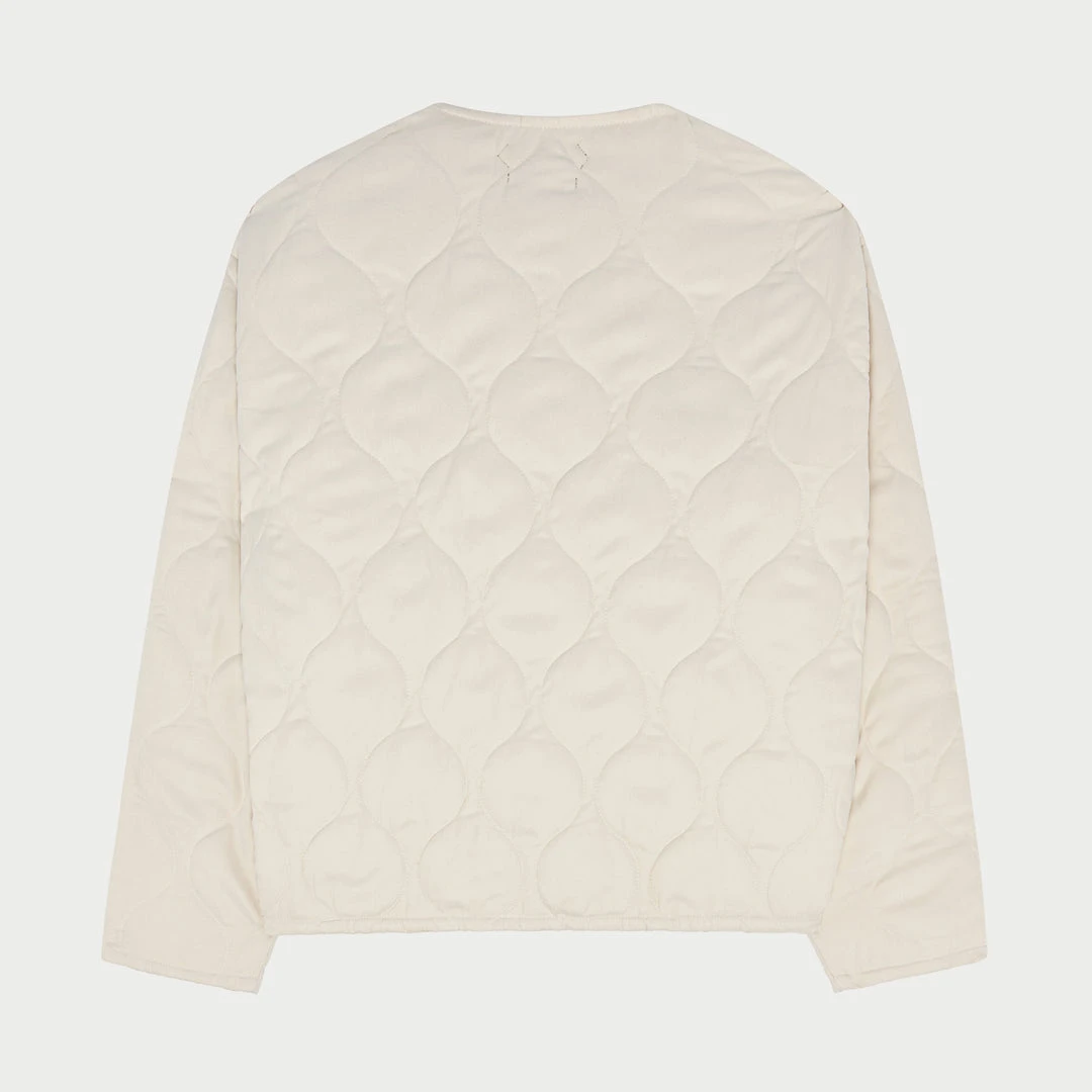 CHERRY Quilted Shell Jacket (Ivory) Ready To Wear 7 CHERRY Quilted Shell Jacket (Ivory) Ready To Wear